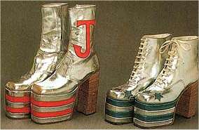 Elton John's boots